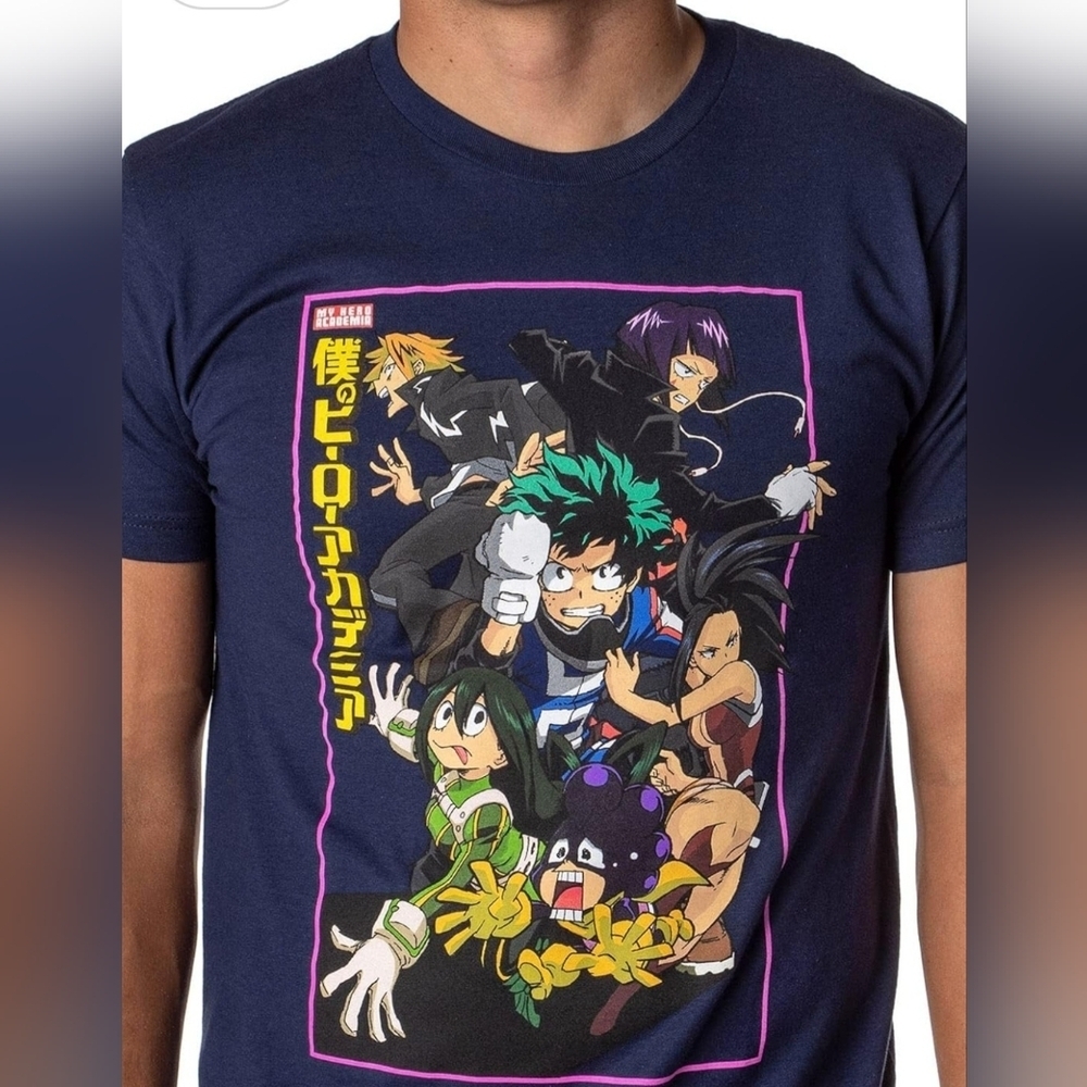 My Hero Academia, Men's Size Large (42/44) Short Sleeve T-Shirt